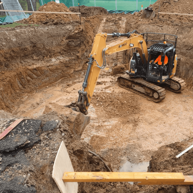 Ironbuilt Infrastructure Bundanoon Tank Deep Excavation Civil Construction